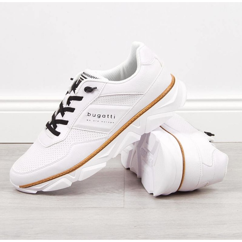 Deportivas casual Bugatti M JJ153186 blanco 2