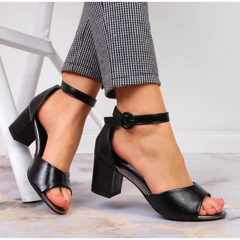 Sandalias negras en el post Vinceza W JAN96A negro 2