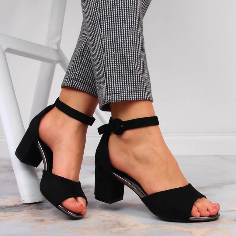 Sandalias negras en el post Vinceza W JAN96B negro 2