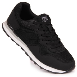 American Club W AM877A zapatillas deportivas negras negro 1