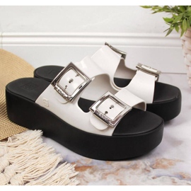 Zapatillas de goma en la plataforma Zaxy W INT1707 blanco 2 Zapatillas de goma en la plataforma Zaxy W INT1707 blanco 2