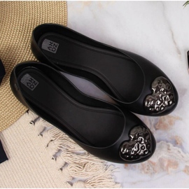 Bailarinas Meliski con corazón Zaxy W INT1711B negro 3