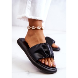S.Barski Pantuflas Clásicas Mujer Negras Feline negro 3