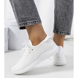 Deportivas blancas de Amine blanco 2