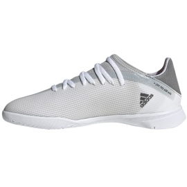 Botas de fútbol Adidas X Speedflow.3 In Jr FY3315 gris, blanco tonos de gris 1
