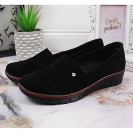 Zapatos de piel con cuña Filippo W PAW343A negro 2