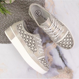 Zapatos piel calados Filippo W PAW326 dorado 5