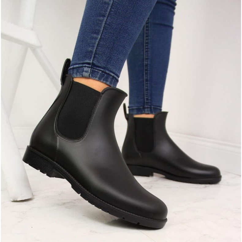 Botas American Club W AM800 Jodhpur negro 2