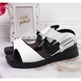 Sandalias cuña Potocki W WOL75B blanco 2