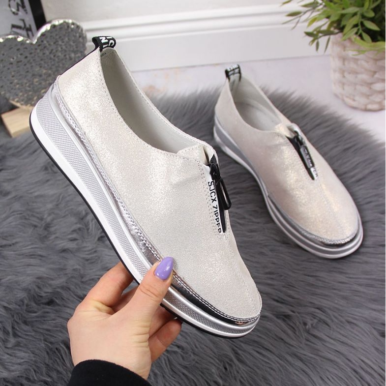 Zapatos de piel T.Sokolski W SCA153B dorado 1