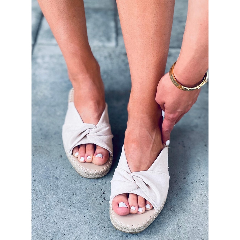 Alpargatas Teit Beige 2