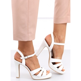 Sandalias tacón Camara White blanco 2 Sandalias tacón Camara White blanco 2