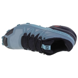 Salomon Speedcross 5 W 414624 zapatos azul 2