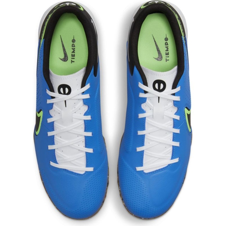 Nike Tiempo Legend 9 Academy Tf M DA1191-403 zapatos de fútbol azul 4 Nike Tiempo Legend 9 Academy Tf M DA1191-403 zapatos de fútbol azul 4