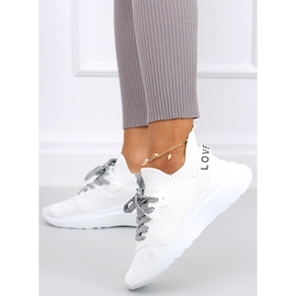 Deportivas medias blancas Otino blanco 2