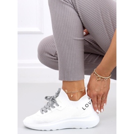 Deportivas medias blancas Otino blanco 5