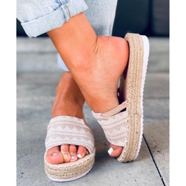 PA1 Alpargatas Mujer Nour Beige 3