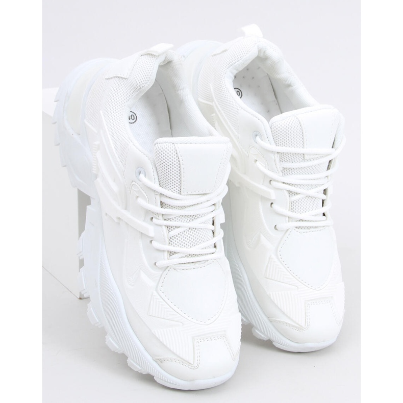 Zapatillas deportivas de mujer Sana Bianco blanco 1