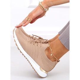Calcetines Bello Kaki calcetines beige 4