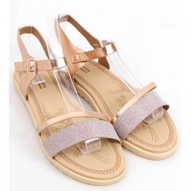 Sandalias mujer Tenda Champagne rosado 5