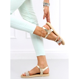 Sandalias mujer Tenda Gold dorado 4