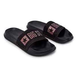 Pantuflas Ligeras de Hombre Big Star JJ174533 Negro 2
