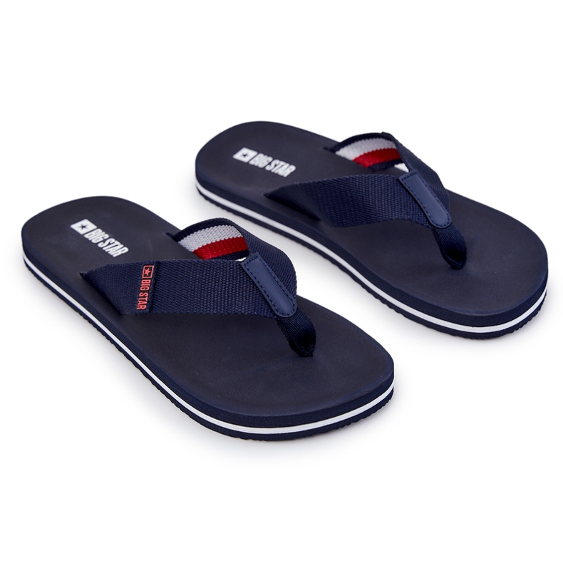 Chanclas hombre Big Star JJ174518 Azul marino 1