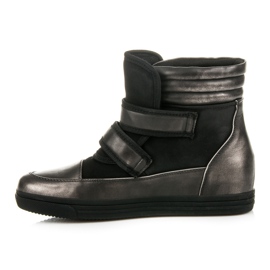 Show It zapatillas de deporte de alto brillo gris 3
