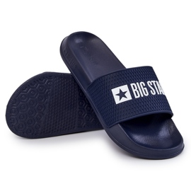 Pantuflas Hombre Big Star JJ174507 Azul Marino 4
