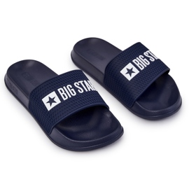 Pantuflas Hombre Big Star JJ174507 Azul Marino 2
