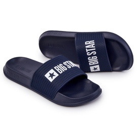 Pantuflas Hombre Big Star JJ174507 Azul Marino 6