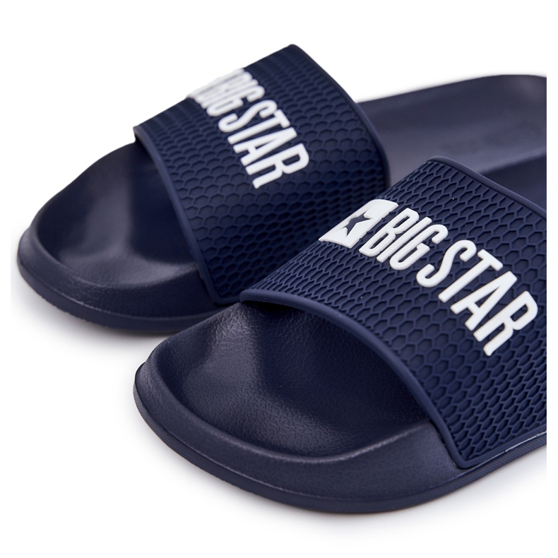 Pantuflas Hombre Big Star JJ174507 Azul Marino 1
