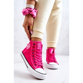 Zapatillas Altas de Mujer Big Star JJ274210 Fucsia rosa 2