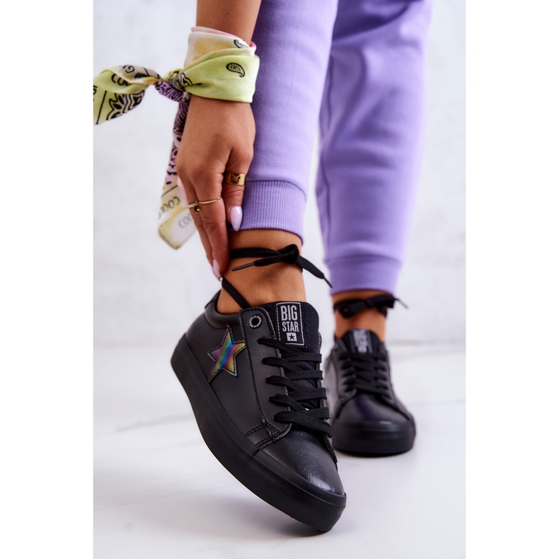 Deportivas de Piel Star Big Star JJ274243 Negro 1