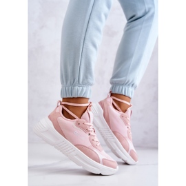 Zapatillas de deporte de moda Zapatos deportivos Big Star JJ274595 Rosa rosado 5