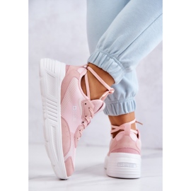Zapatillas de deporte de moda Zapatos deportivos Big Star JJ274595 Rosa rosado 7