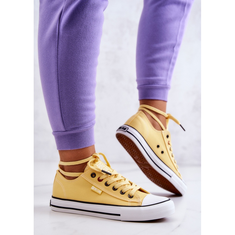 Zapatillas Bajas Mujer Big Star JJ274A002 Amarillo 2