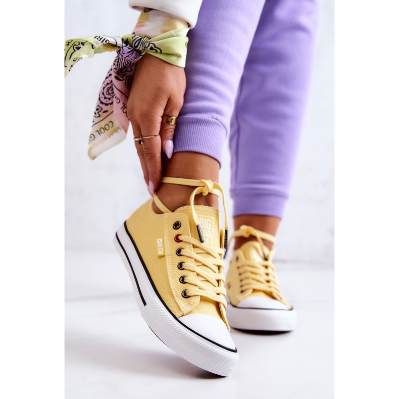 Zapatillas Bajas Mujer Big Star JJ274A002 Amarillo 1