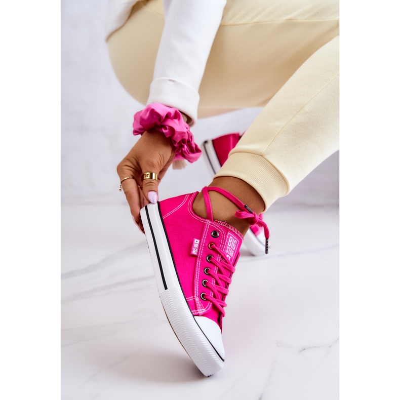 Zapatillas Bajas de Mujer Big Star JJ274A005 Fucsia rosado 1