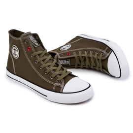 Zapatillas Altas de Hombre Big Star JJ174387 Caqui 2