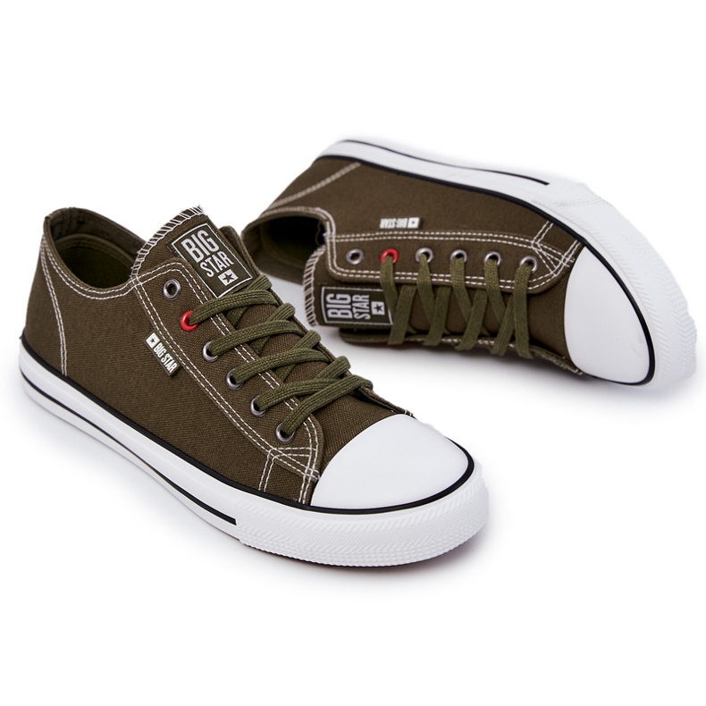 Zapatillas Bajas de Hombre Big Star JJ174383 Caqui 1