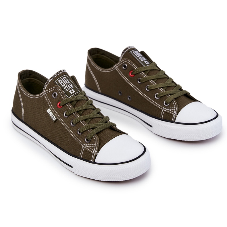 Zapatillas Bajas de Hombre Big Star JJ174383 Caqui 2
