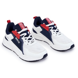 Zapatillas deportivas de hombre Sneakers Big Star JJ174399 Blanco y Azul Marino 1