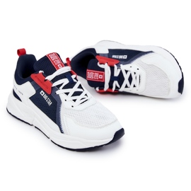 Zapatillas deportivas de hombre Sneakers Big Star JJ174399 Blanco y Azul Marino 6