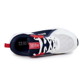 Zapatillas deportivas de hombre Sneakers Big Star JJ174399 Blanco y Azul Marino 3