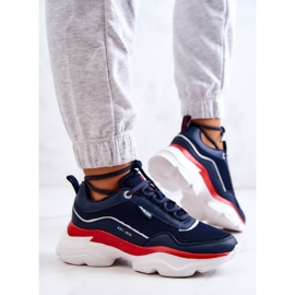 Deportivas mujer Big Star JJ274A117 Azul marino 2