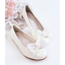 S.Barski Bailarinas Infantiles Lacadas Con Lazo Blanco Zolly 3