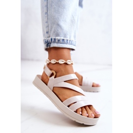 Sandalias de goma perfumadas ZAXY HH285072 Beige claro 3