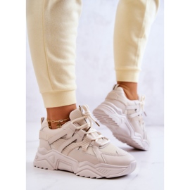 Deportivas Mujer Sneakers Beige Daren 2