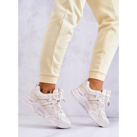 Deportivas Mujer Sneakers Beige Daren 5